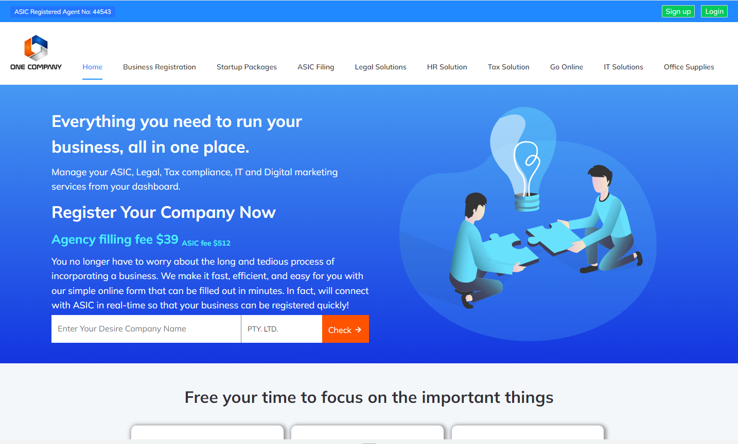 Legal Solutions Management - One Company